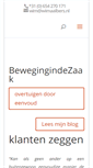 Mobile Screenshot of bewegingindezaak.nl
