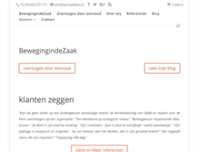 Tablet Screenshot of bewegingindezaak.nl